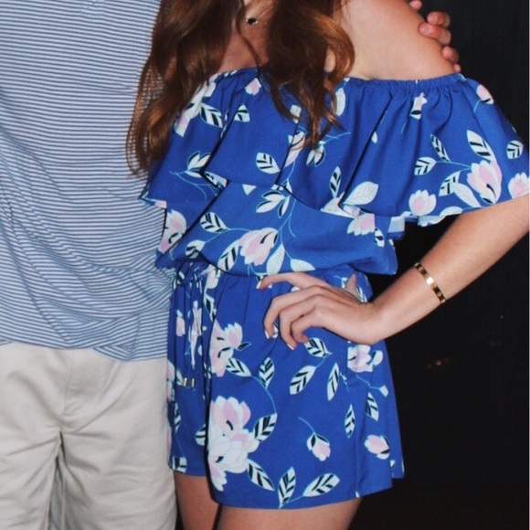 Yumi Kim- Wild Side Off the Shoulder Romper - Picture 1 of 5